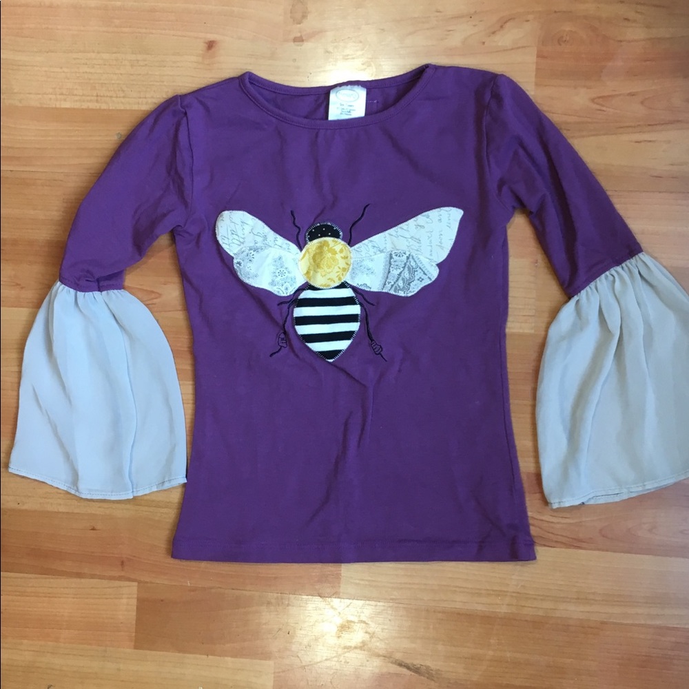 Persnickety Long Sleeve with Bee Size 7